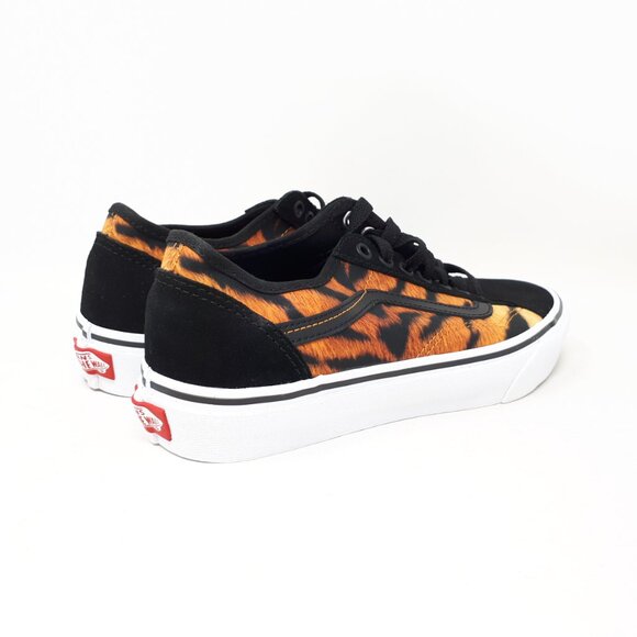 Vans Old Skool Tapered Skate Authentic Shoe Sneaker Tiger Leopard Print Womens - Picture 5 of 10